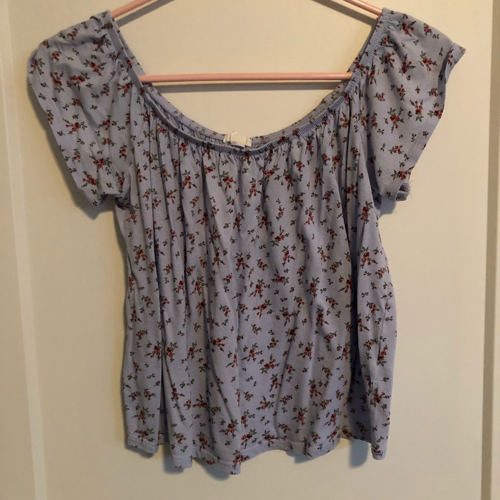 Floral crop top